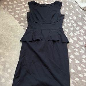 Elie Tahari Peplum Work Dress Size 6